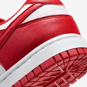 Nike Kids Red and White Sneakers